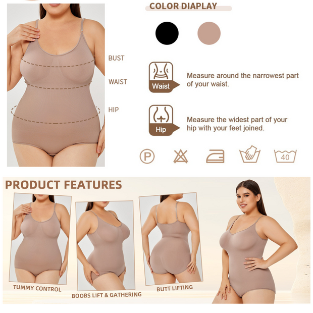 Shapewear For Women Tummy Control Full Bust Body Shaper Bodysuit