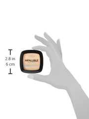 L'Oréal Paris Infallible Pro Glow Pressed Powder, Nude 0.31 oz