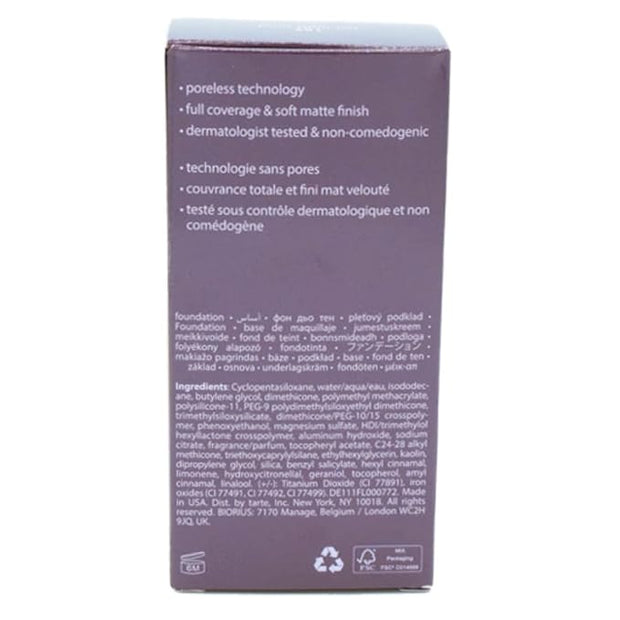 Tarte Cosmetics ian Clay 16-hour Full Coverage Foundation