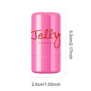 2Pcs Water Jelly Tint Blush,Jelly Blush Lip Cheek Pink+#03 Red