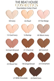 Full Coverage Matte Foundation (Fair Beige) | SPF