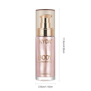 Body Shimmer Oil,Liquid Glow Illuminator Body Luminizer Glow Fl Oz#107