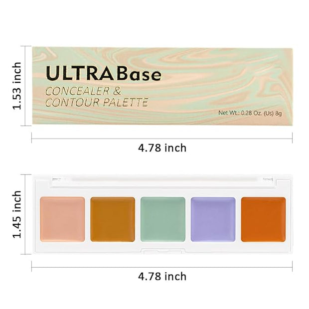 5 Colors Magic Touch Correcting Concealer Palette for 1 Count)
