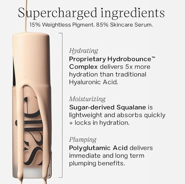 Saie Glowy Super Skin Tint Liquid Foundation - 18 (1.) 01 oz
