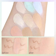 9 Colors Cream Concealer Foundation Palette, Correcting Concealer creamy concealer