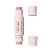 Wander Beauty On-the-Glow Blush and Illuminator - Petal - 0. 4 oz
