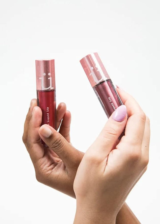 M2U NYC Metallic Liquid Lipstick, Long Lasting High Impact Color, Metallic Liquid Lips, Lipstick for Women, Metallic Ink Lipstick, Lip Stick (Rose Gold-Rose Gold)