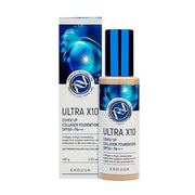Enough Ultra X10 Cover Up Collagen Foundation, Hydrating 3.53oz