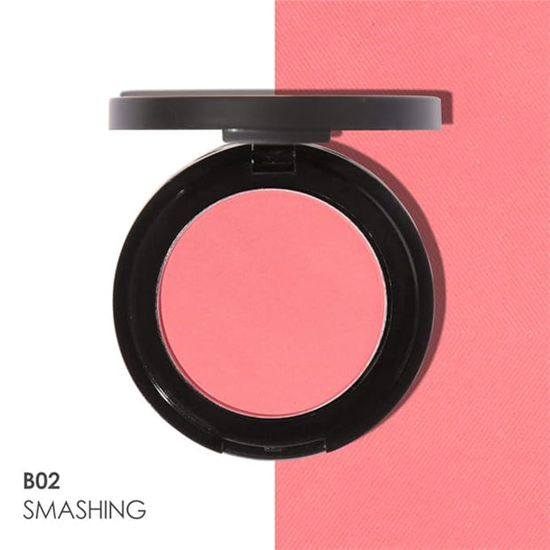 FOCALLURE Silky Face Pressed Blush,High Pigment Mineral Blusher,Create Blusher Makeup,SMASHING