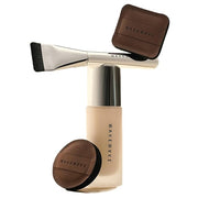 Water Velvet Cover Foundation , Wakemake Foundation Brush, (21 VANILLA) 30ml