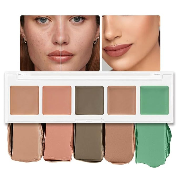 5 Colors Magic Touch Correcting Concealer Palette for 1 Count)