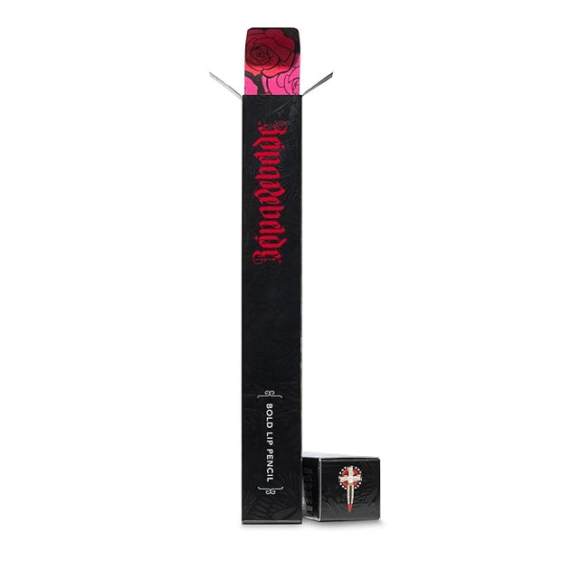 REINA REBELDE Xicana Bold Lip Pencil - Chocolate Brown Shade/Up to 8 Hour Finish/Water Resistant, Won't Feather or Bleed/Highly Pigmented Glides On Like a Dream/Moisturizing/PVC Free Barrel
