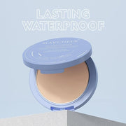 LAMUSELAND Pressed Powder Compact, Oil Control Brighten Skin Girls (JG03)