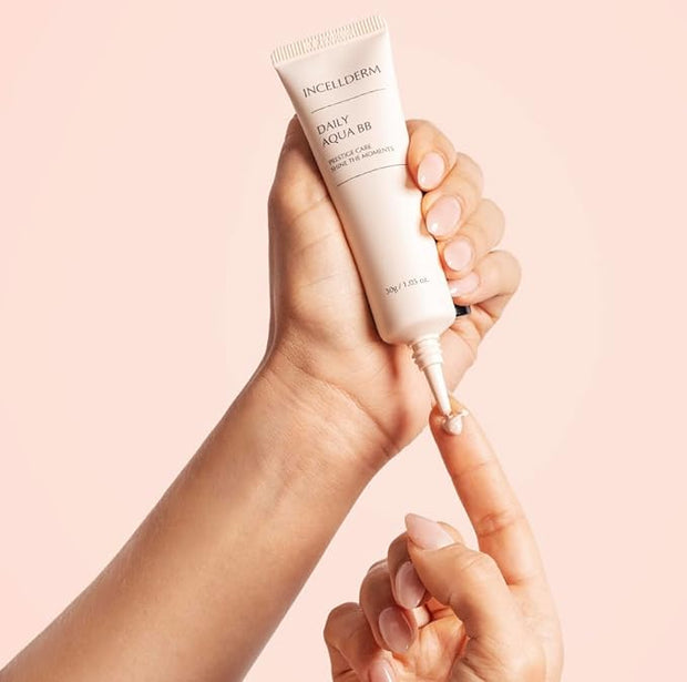 INCELLDERM Korean Beauty Skin Care Daily Aqua BB types - 30g