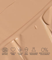 MÁDARA Organic Skincare |SKINONYM Semi-Matte Peptide Foundation, #35 Ecocert certified. 30ml