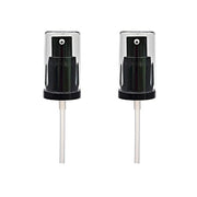 （3 colors）2 Pack Foundation Pump Replacement for MAC Wear (Black）