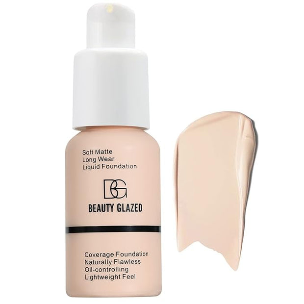 Beauty Glazed Soft Matte Silky Full Coverage Liquid (101 Porcelain)