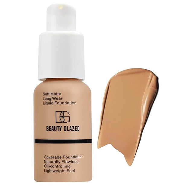 Beauty Glazed Soft Matte Silky Full Coverage Liquid (105 Sand)