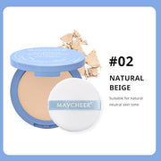 Oil Control Face Pressed Powder, Matte and Smooth
