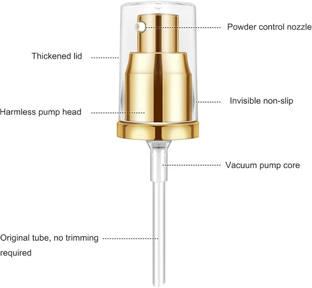 2Pack DW Foundation Pump for Estee Lauder Double Press Dedicated 30ML