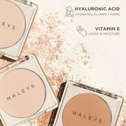 HALEYS Re-cover Matte Weightless Powder Foundation (2.15), Buildable, + CF