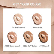 Beauty Glazed Soft Matte Silky Full Coverage Liquid (105 Sand)