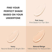 MISTINE Tavel Size Air Cushion Foundation Glow Hydrating Fair Ivory
