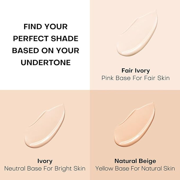 MISTINE Tavel Size Air Cushion Foundation Glow Hydrating Fair Ivory