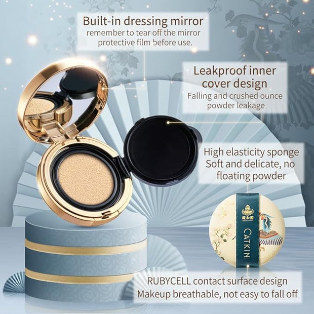 Catkin Phoenix Cushion Foundation Buildable Coverage Anti-Aging Serum 0.46 Oz