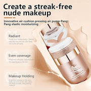 Butterfly Air Cushion Powder Puff BB Cream, Korean (2pcs Natural)