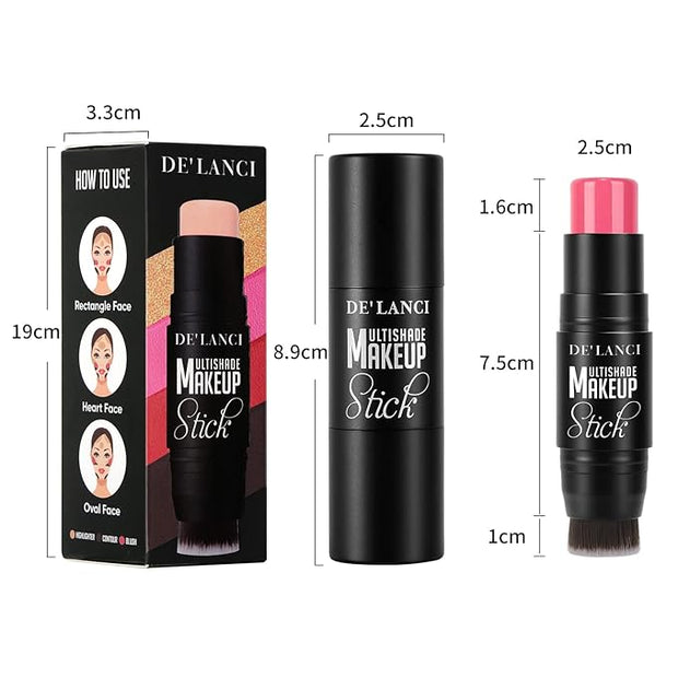 Matte Blush Stick with Built in Brush for