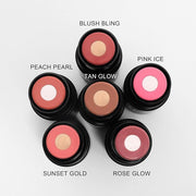 MAEPEOR Matte Blush 6 Color Smooth Creamy Shiny (Color 04)