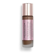 Makeup Revolution Conceal and Define Foundation, Full Coverage Fl Oz
