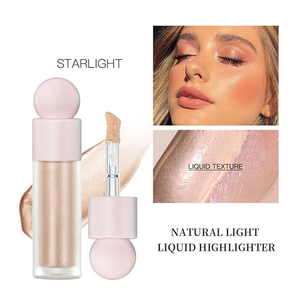 Liquid Blush, Matte Liquid Cream Makeup Dual Use for Girl