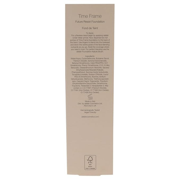 delilah Future Resist Foundation (Shade: Chestnut), 1. 28 oz
