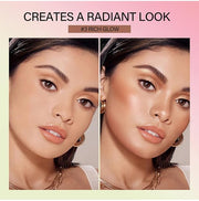 Cream Contour Stick,Bronzer Contouring Stick Facial Cream Highlight 03-Rich Glow