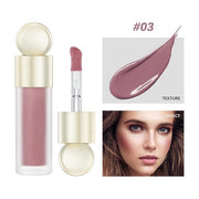 Liquid Blush, Matte Liquid Cream Makeup Dual Use for Girl