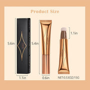 DAGEDA Blush Beauty Women Wand, Matte Liquid Cheek 0. (#02) 53oz