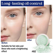 Oil Control Setting powder, Sebum Drying Powder, Waterproof, (02, 1)