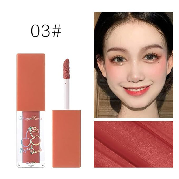 Liquid Blush 4Pcs Set Makeup for Cheeks Matte