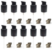 TIHOOD 10PCS Replacement Foundation Pump Black Plastic Cosmetic Replacement Tool