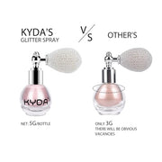 KYDA Highlighter Powder Spray, Glitter High Gloss Spray