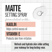 VALJEAN LABS Matte Makeup Setting Spray | Koalin () White 6 oz