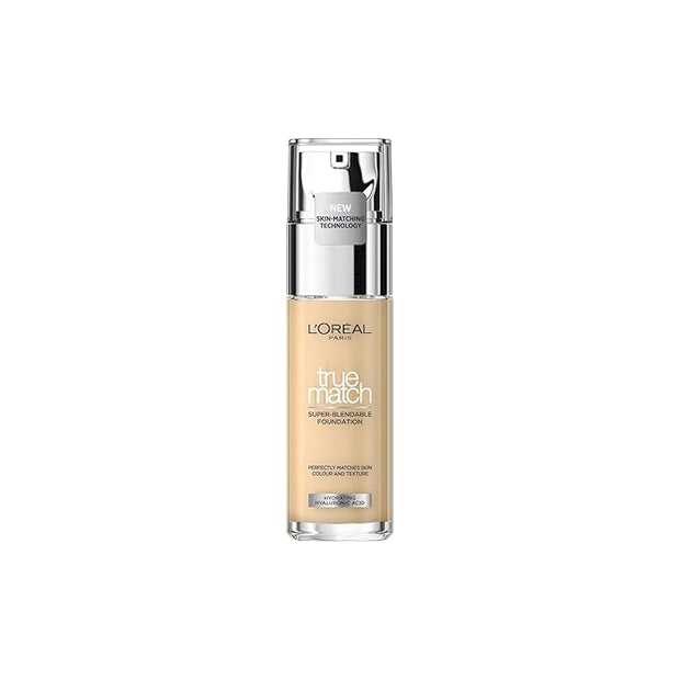 L'Oreal New True Match Super Blendable Foundation 1.D Golden Ivory 30ml