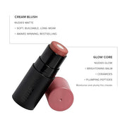 Nudies Matte + Glow Core All Over Face Blush Bling