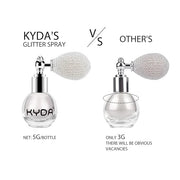 KYDA Highlighter Powder Spray, Glitter High Gloss Spray