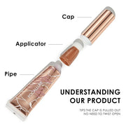 FOCALLURE 3 PCS Liquid Contour Stick,Moisturizing Highlighter,Blush and Makeup,Orchid Vibes