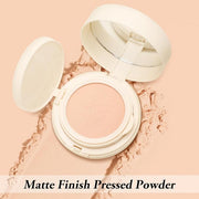 Cushion Foundation & Pressed Powder Set, Cream Air Lasting Coverage