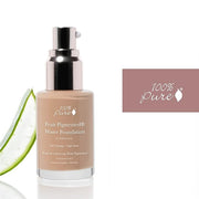 100% PURE Water Foundation Full Coverage Hydrating Makeup, Fl Oz