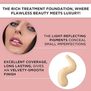 ARTDECO Rich Treatment Foundation - Creamy Honey N°17 Fl Oz